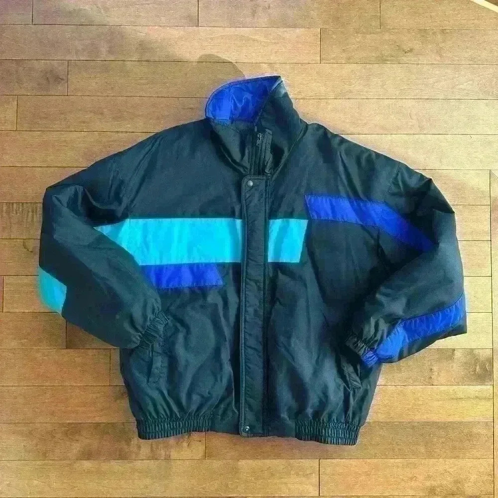 Vintage | Unisex light bomber  jacket size large